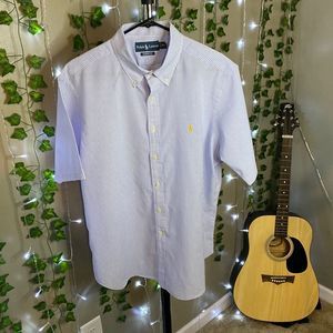 Ralph Lauren classic fit button down short sleeve shirt